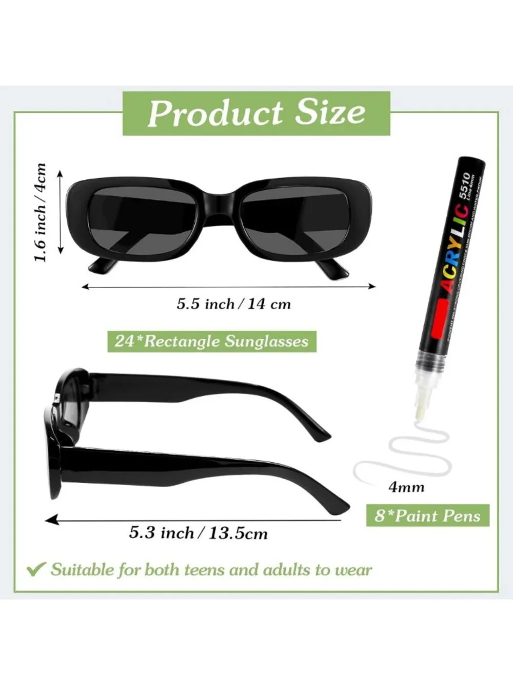 Custom Personalized Sunglasses | Unique Design, UV Protection, Stylish Accessory